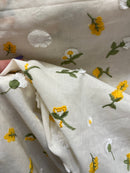 Algodão Bordado 3D Color