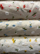 Algodão Bordado 3D Color