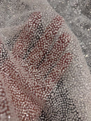 Tule Glitter Off White