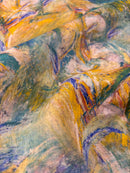 Linho Puro Estampado Guache