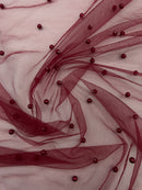 Tule com Pérolas Colorido