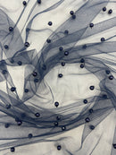 Tule com Pérolas Colorido