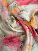 Algodão com Seda Estampado