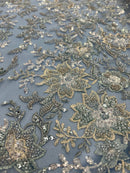 Tule Bordado HS 2062