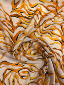 Crepe de Chine Estampado