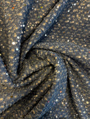 CORTE Jeans com paetês (2,2m)