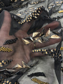 Crepe de Seda Bordado