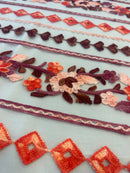 Tule Bordado Primavera