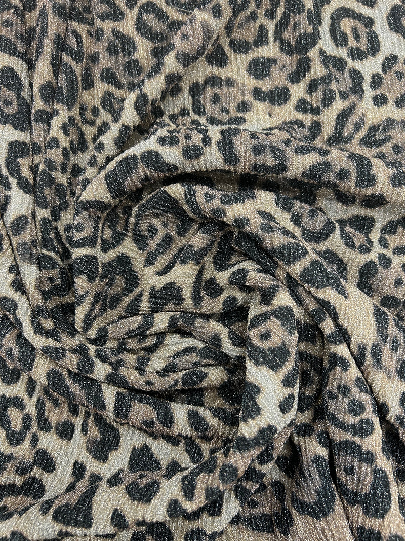 Lurex Animal Print