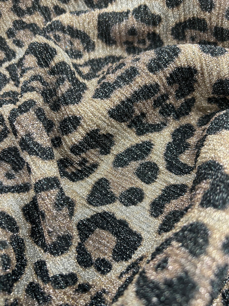 Lurex Animal Print