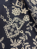 Algodão Bordado Retratos