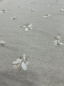 Linho Misto Borboletas