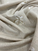 Linho Misto Borboletas