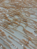 Tule Bordado GJ 23098