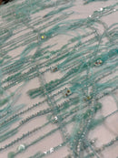 Tule Bordado GJ 23098