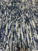 Tule Bordado GJ 23098