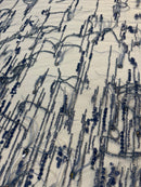 Tule Bordado GJ 23098