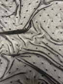 Georgete Toque de Seda Poá