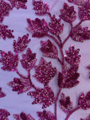 Tule Bordado HS 1635