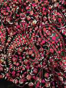 Crepe Indiano Bordado