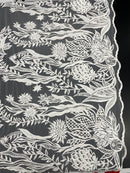 CORTE Renda Floral (3,00m)