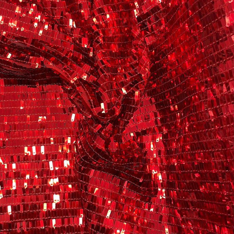CORTE Paetê Forum Vermelho (1,65m)