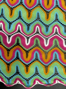 Tricot Retrô Rainbow