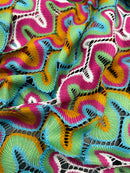 Tricot Retrô Rainbow