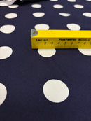 Algodão com Elastano Estampado Poá I