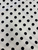 Algodão com Elastano Estampado Poá I