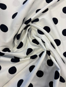 Algodão com Elastano Estampado Poá I