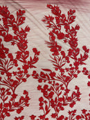 CORTE Renda Bordada Floral 8401 (1,9m)