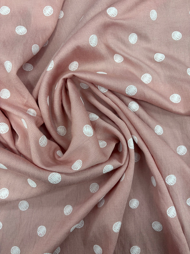 Viscose Poá Cartoon