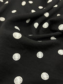 Viscose Poá Cartoon