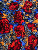 Cetim De Seda Estampado