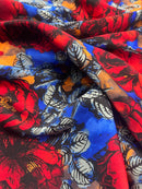 Cetim De Seda Estampado