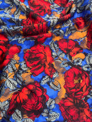 Cetim De Seda Estampado