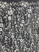 CORTE Renda Floral Branca (2,2m)