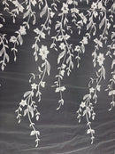 CORTE Renda Floral Branca (2,2m)