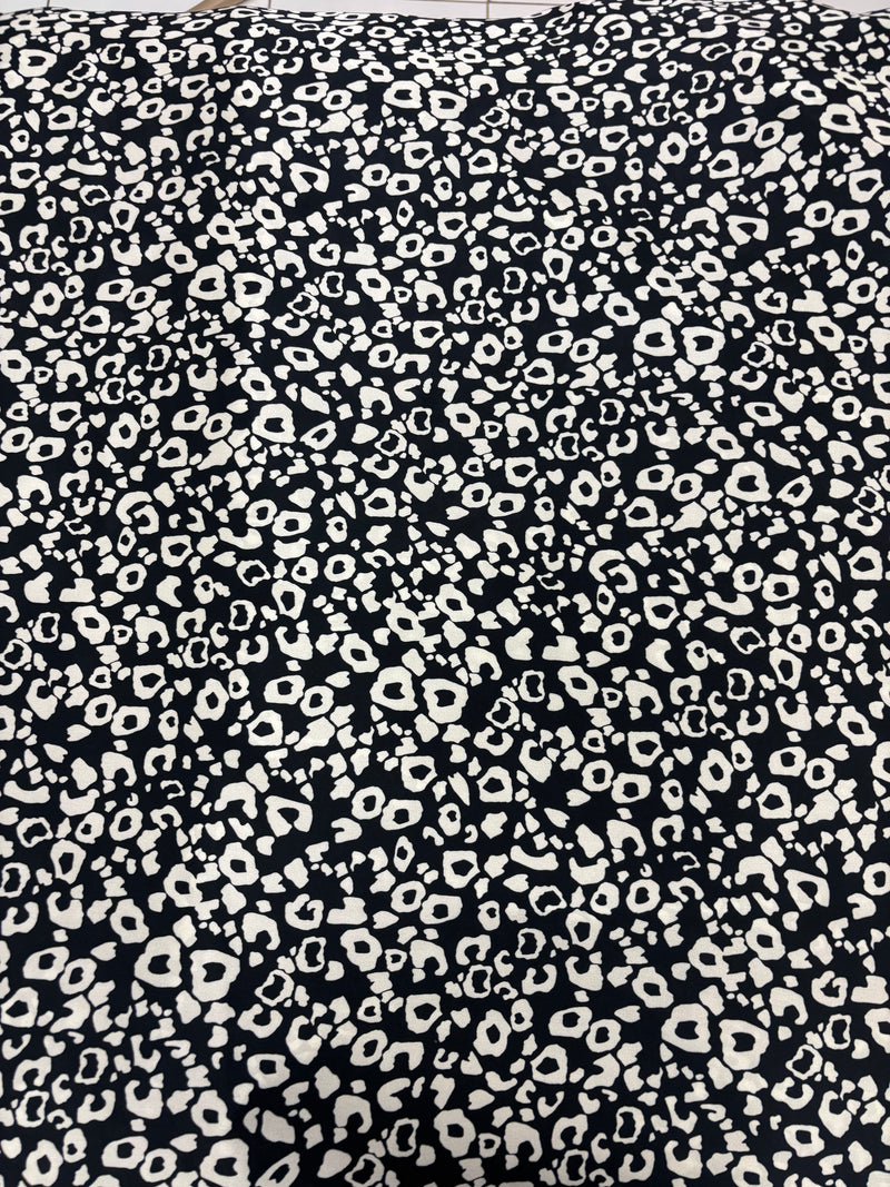 Cetim de Seda Panter Black