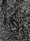 Cetim de Seda Panter Black