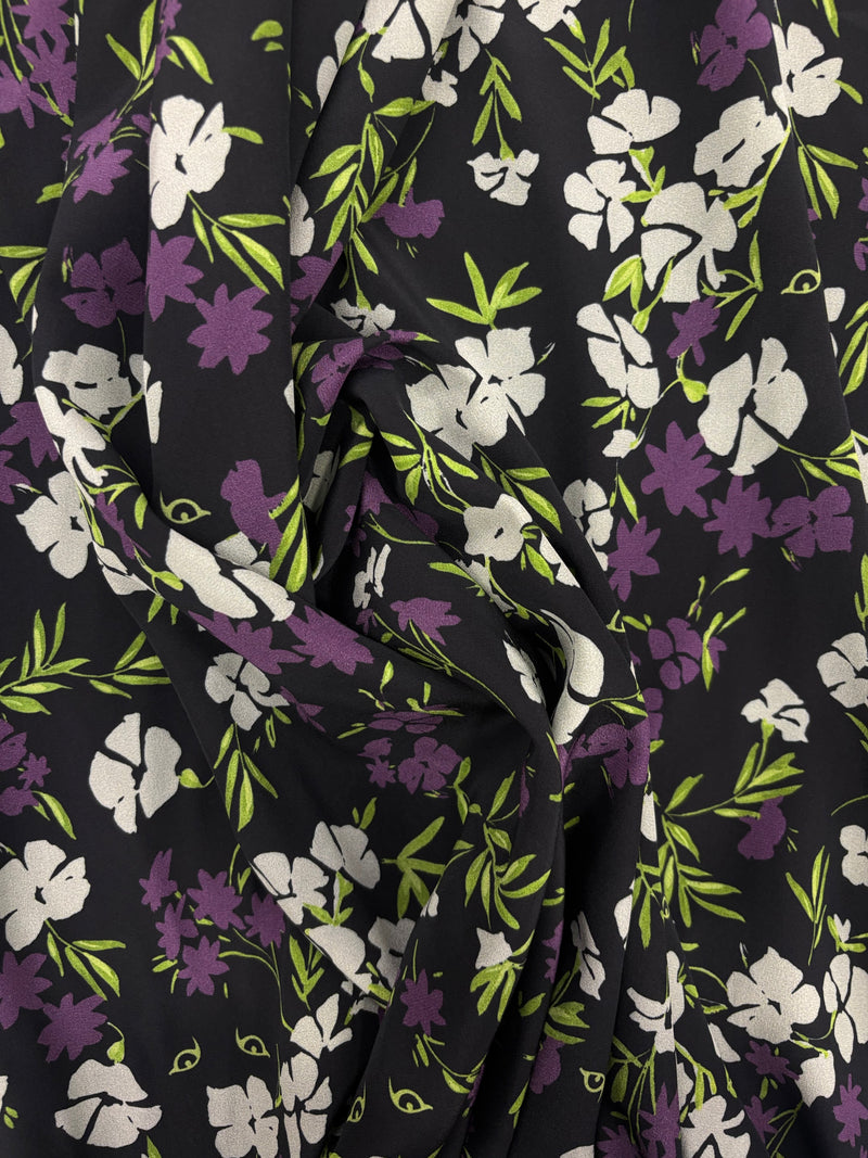 Crepe de Chine Flora