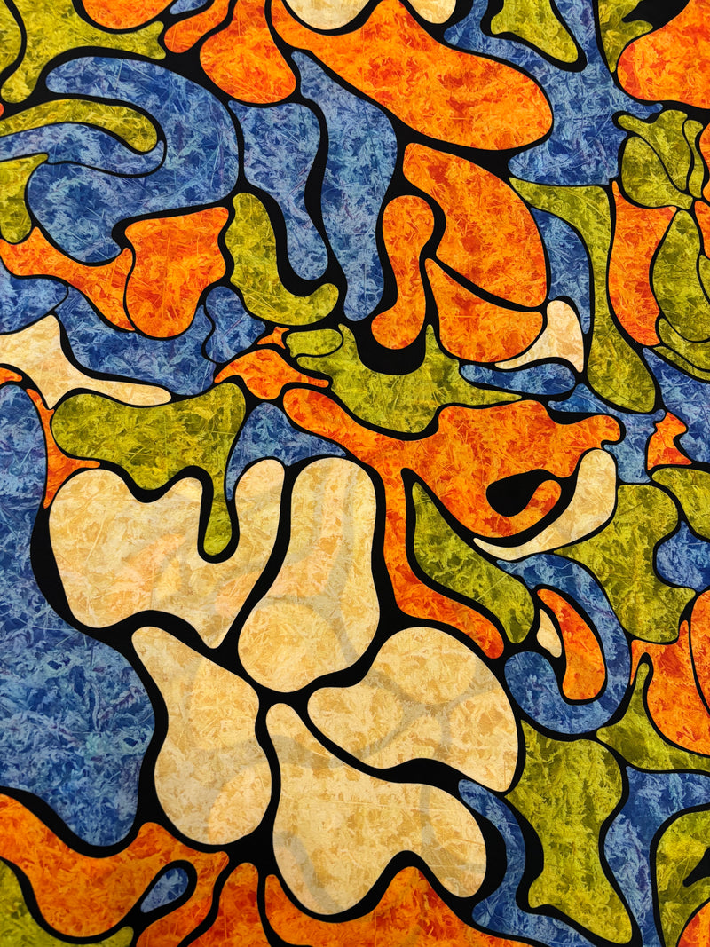 Crepe de Chine Tropical