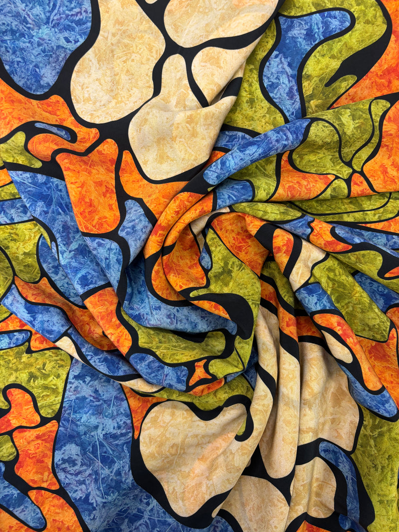 Crepe de Chine Tropical