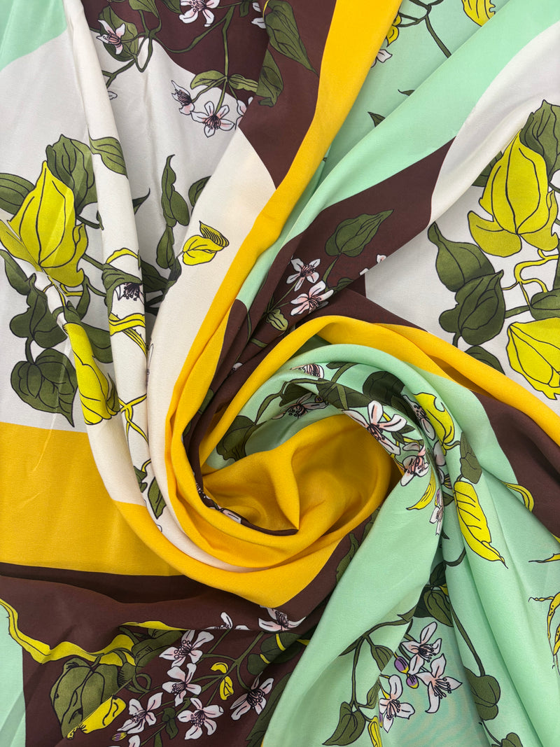 Crepe de Chine LENÇO (1,4m)