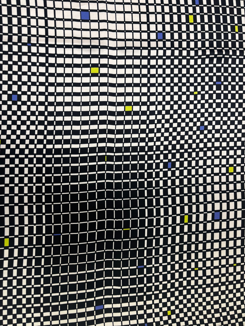 Cetim de Seda Mondrian