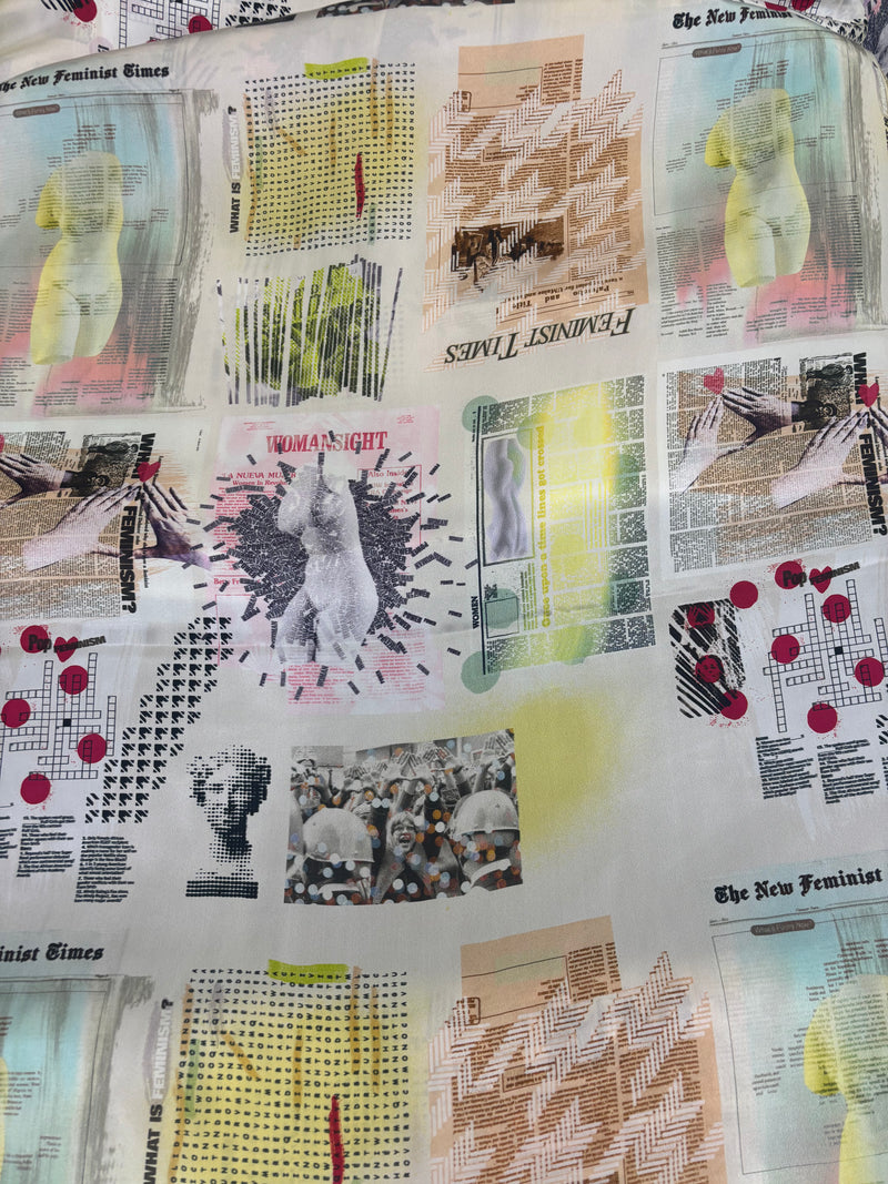 Cetim de Seda Feminist