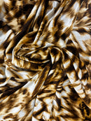 Veludo Toque de Seda Estampado