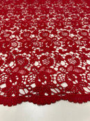 Renda Guipir Jardim Vermelho