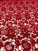 Renda Guipir Jardim Vermelho